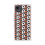 プレミアムスクエアケース［ オリジナル - CASEPLAYイニシャル総柄 - オレンジ ］