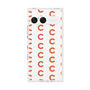 プレミアムスクエアケース［ オリジナル - CASEPLAYイニシャル総柄 - オレンジ ］