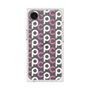 プレミアムスクエアケース［ オリジナル - CASEPLAYイニシャル総柄 - ピンク ］