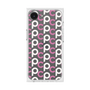 プレミアムスクエアケース［ オリジナル - CASEPLAYイニシャル総柄 - ピンク ］