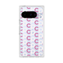 プレミアムスクエアケース［ オリジナル - CASEPLAYイニシャル総柄 - ピンク ］