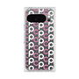 プレミアムスクエアケース［ オリジナル - CASEPLAYイニシャル総柄 - ピンク ］
