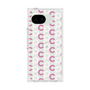 プレミアムスクエアケース［ オリジナル - CASEPLAYイニシャル総柄 - ピンク ］