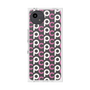 プレミアムスクエアケース［ オリジナル - CASEPLAYイニシャル総柄 - ピンク ］