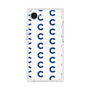 プレミアムスクエアケース［ オリジナル - CASEPLAYイニシャル総柄 - ネイビー ］