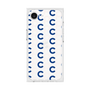 プレミアムスクエアケース［ オリジナル - CASEPLAYイニシャル総柄 - ネイビー ］