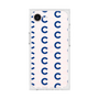 プレミアムスクエアケース［ オリジナル - CASEPLAYイニシャル総柄 - ネイビー ］