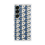 プレミアムスクエアケース［ オリジナル - CASEPLAYイニシャル総柄 - ネイビー ］