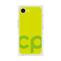 プレミアムスクエアケース［ オリジナル - CASEPLAYイニシャル - グリーン ］