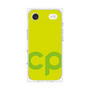 プレミアムスクエアケース［ オリジナル - CASEPLAYイニシャル - グリーン ］