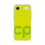 プレミアムスクエアケース［ オリジナル - CASEPLAYイニシャル - グリーン ］