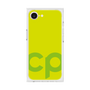 プレミアムスクエアケース［ オリジナル - CASEPLAYイニシャル - グリーン ］