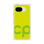 プレミアムスクエアケース［ オリジナル - CASEPLAYイニシャル - グリーン ］