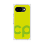 プレミアムスクエアケース［ オリジナル - CASEPLAYイニシャル - グリーン ］