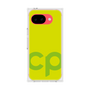 プレミアムスクエアケース［ オリジナル - CASEPLAYイニシャル - グリーン ］
