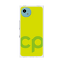 プレミアムスクエアケース［ オリジナル - CASEPLAYイニシャル - グリーン ］