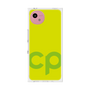 プレミアムスクエアケース［ オリジナル - CASEPLAYイニシャル - グリーン ］