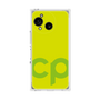 プレミアムスクエアケース［ オリジナル - CASEPLAYイニシャル - グリーン ］