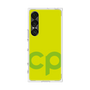 プレミアムスクエアケース［ オリジナル - CASEPLAYイニシャル - グリーン ］