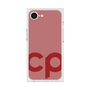 プレミアムスクエアケース［ オリジナル - CASEPLAYイニシャル - レッド ］