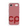 プレミアムスクエアケース［ オリジナル - CASEPLAYイニシャル - レッド ］