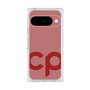 プレミアムスクエアケース［ オリジナル - CASEPLAYイニシャル - レッド ］
