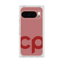 プレミアムスクエアケース［ オリジナル - CASEPLAYイニシャル - レッド ］