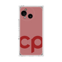 プレミアムスクエアケース［ オリジナル - CASEPLAYイニシャル - レッド ］