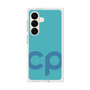 プレミアムスクエアケース［ オリジナル - CASEPLAYイニシャル - ライトブルー ］