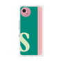 プレミアムスクエアケース［ オリジナル - initial color line - S green ］