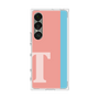 プレミアムスクエアケース［ オリジナル - initial color line - T pink ］