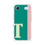 プレミアムスクエアケース［ オリジナル - initial color line - T green ］