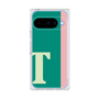 プレミアムスクエアケース［ オリジナル - initial color line - T green ］