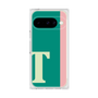 プレミアムスクエアケース［ オリジナル - initial color line - T green ］