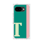 プレミアムスクエアケース［ オリジナル - initial color line - T green ］