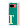 プレミアムスクエアケース［ オリジナル - initial color line - T green ］