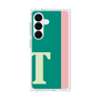 プレミアムスクエアケース［ オリジナル - initial color line - T green ］