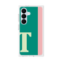 プレミアムスクエアケース［ オリジナル - initial color line - T green ］