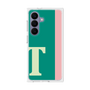 プレミアムスクエアケース［ オリジナル - initial color line - T green ］