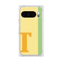 プレミアムスクエアケース［ オリジナル - initial color line - T yellow ］