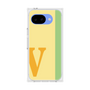 プレミアムスクエアケース［ オリジナル - initial color line - V yellow ］