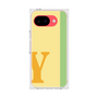 プレミアムスクエアケース［ オリジナル - initial color line - Y yellow ］
