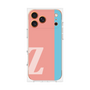 プレミアムスクエアケース［ オリジナル - initial color line - Z pink ］