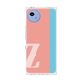 プレミアムスクエアケース［ オリジナル - initial color line - Z pink ］
