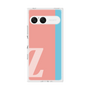 プレミアムスクエアケース［ オリジナル - initial color line - Z pink ］
