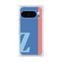 プレミアムスクエアケース［ オリジナル - initial color line - Z blue ］