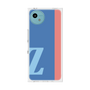 プレミアムスクエアケース［ オリジナル - initial color line - Z blue ］