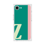 プレミアムスクエアケース［ オリジナル - initial color line - Z green ］