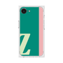 プレミアムスクエアケース［ オリジナル - initial color line - Z green ］