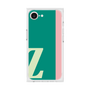 プレミアムスクエアケース［ オリジナル - initial color line - Z green ］